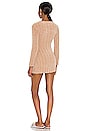 view 3 of 3 Britta Chenille Mini Dress in Beige