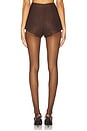 view 4 of 6 RIAH 반바지 in Chocolate Brown