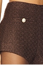 view 6 of 6 RIAH 반바지 in Chocolate Brown
