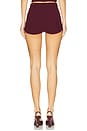 view 4 of 6 Evaline Shorts in Oxblood