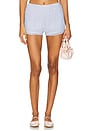view 1 of 6 Olivia Bloomer Short in Dusty Blue