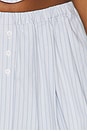 view 6 of 6 Danica Skort in Blue & White Stripe