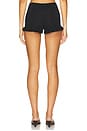 view 4 of 6 Layilah Ruffle Knit Short in Black