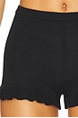 view 6 of 6 Layilah Ruffle Knit Short in Black