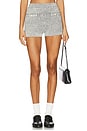 view 1 of 6 Estelle Knit Shorts in Black & Ivory