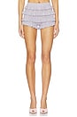 view 1 of 6 Zhavia Ruffle Short in Lilac
