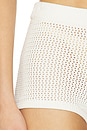 view 6 of 6 Fionina Pointelle Short in Ivory
