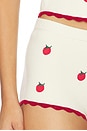 view 6 of 6 Emmile Tomato Short in Ivory Multi