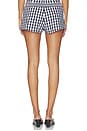 view 4 of 6 Winifred Short in Black & White Gingham