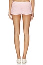 view 4 of 6 Bernadette Mini Short in Baby Pink