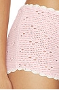 view 6 of 6 Bernadette Mini Short in Baby Pink