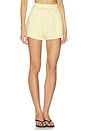 view 2 of 6 Leigh Short in Butter Yellow