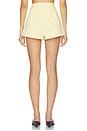 view 4 of 6 Leigh Short in Butter Yellow