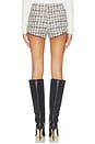 view 5 of 6 Ivette Hot Short in Grey Multi Tweed