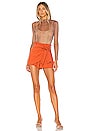 view 4 of 4 Linette Skort in Rust Orange
