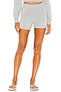 view 1 of 4 Keiran Knit Shorts in Heather Grey