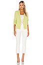 view 5 of 5 Zayne Cardigan in Lime Green