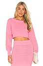 view 1 of 4 Rhea Sweater in Electric Pink