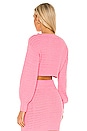 view 4 of 4 Rhea Sweater in Electric Pink