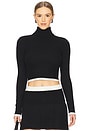 view 1 of 4 Sarai Turtleneck Sweater in Black