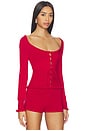 view 2 of 4 CÁRDIGAN KAIDEN in Red