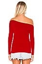 view 3 of 4 Twister Sweater in Red