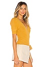 view 2 of 4 JERSEY ENVOLVENTE GINETTE in Mustard