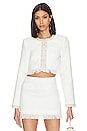 view 2 of 6 Tricia Cropped Jacket in White