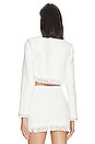 view 4 of 6 Tricia Cropped Jacket in White