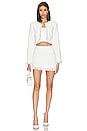 view 5 of 6 Tricia Cropped Jacket in White