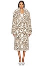 view 2 of 4 x Emma Rose Lola Faux Fur Coat in Snow Leopard