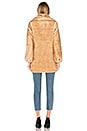 view 3 of 3 Brinley Faux Fur Coat in Marshmallow