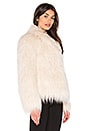 view 2 of 4 Molly Faux Fur Coat in Ivory