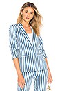 view 2 of 5 Karina Jacket in Blue Jean Stripe