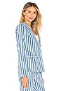 view 3 of 5 Karina Jacket in Blue Jean Stripe