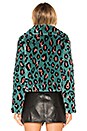view 4 of 5 Ryder Jacket in Teal Leopard