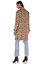 view 3 of 3 Tripp Coat in Tan Snake