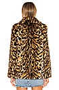 view 4 of 5 Stella Coat in Leopard