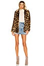 view 5 of 5 Stella Coat in Leopard