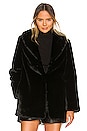 view 2 of 5 Tatiana Faux Fur Coat in Black