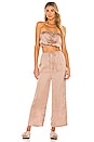 view 4 of 4 Kassie Pant in Taupe Brown