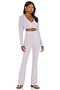view 4 of 4 Priscilla Pant in Dusty Lilac