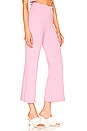 view 2 of 4 Sweetheart Ribbed Pant in Baby Pink