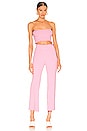 view 4 of 4 Sweetheart Ribbed Pant in Baby Pink