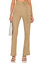 view 1 of 4 Ameera Pant in Taupe Green