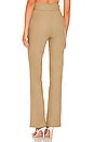 view 3 of 4 Ameera Pant in Taupe Green