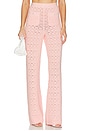 view 1 of 6 Emiliana Knit Pant in Pink