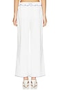 view 4 of 6 Klarissa Pant in White