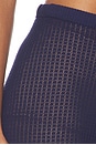 view 6 of 6 Lucassia Textured Knit Pant in Navy