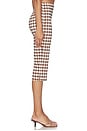 view 3 of 6 LAKE 바지 in Brown Gingham
